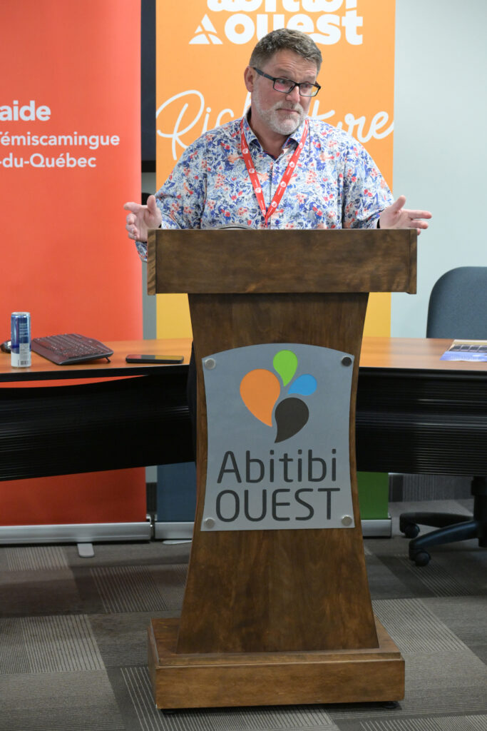 Photo de Normand Lagrange, directeur général de la MRC d'Abitibi-Ouest