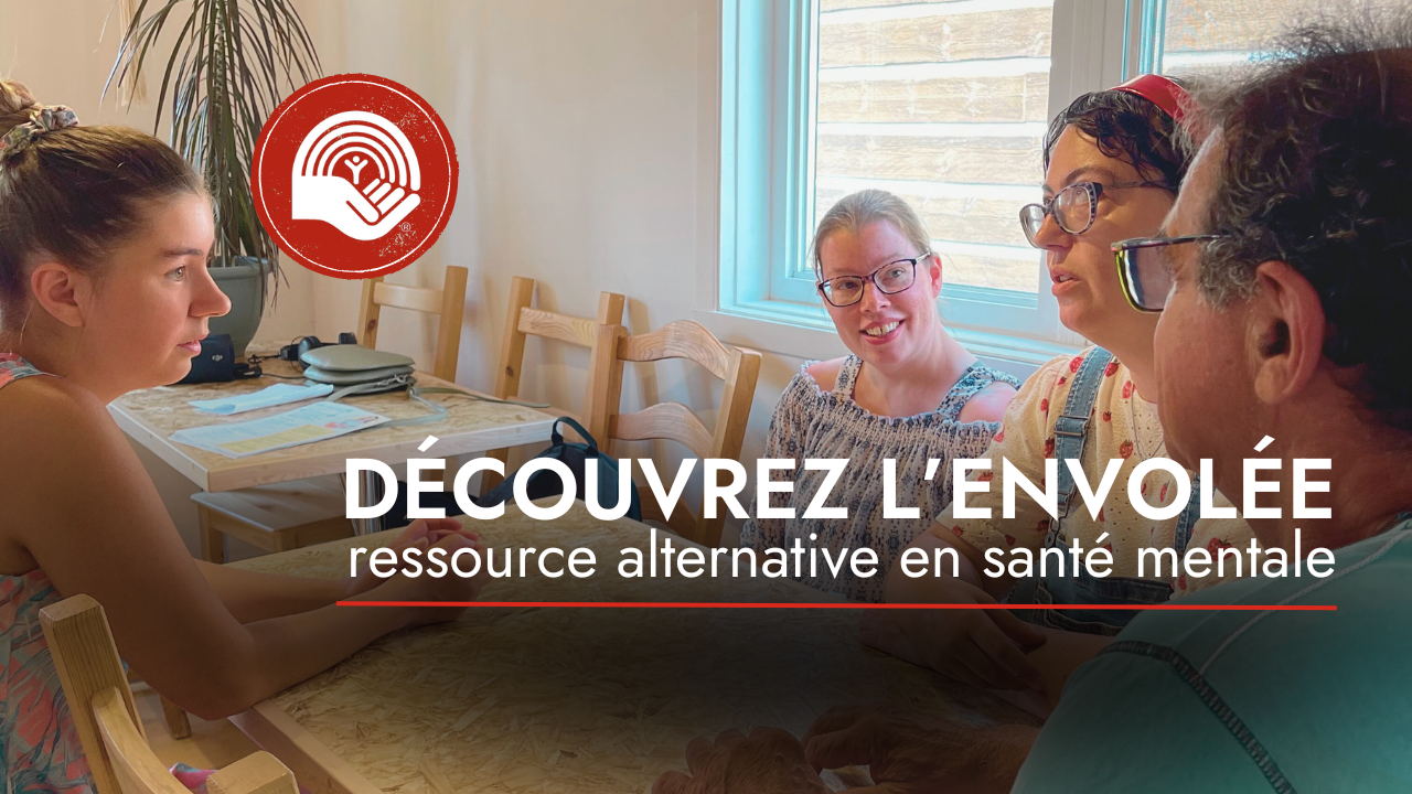 Image de couverture de la vidéo au sujet de l'organisme l'Envolée