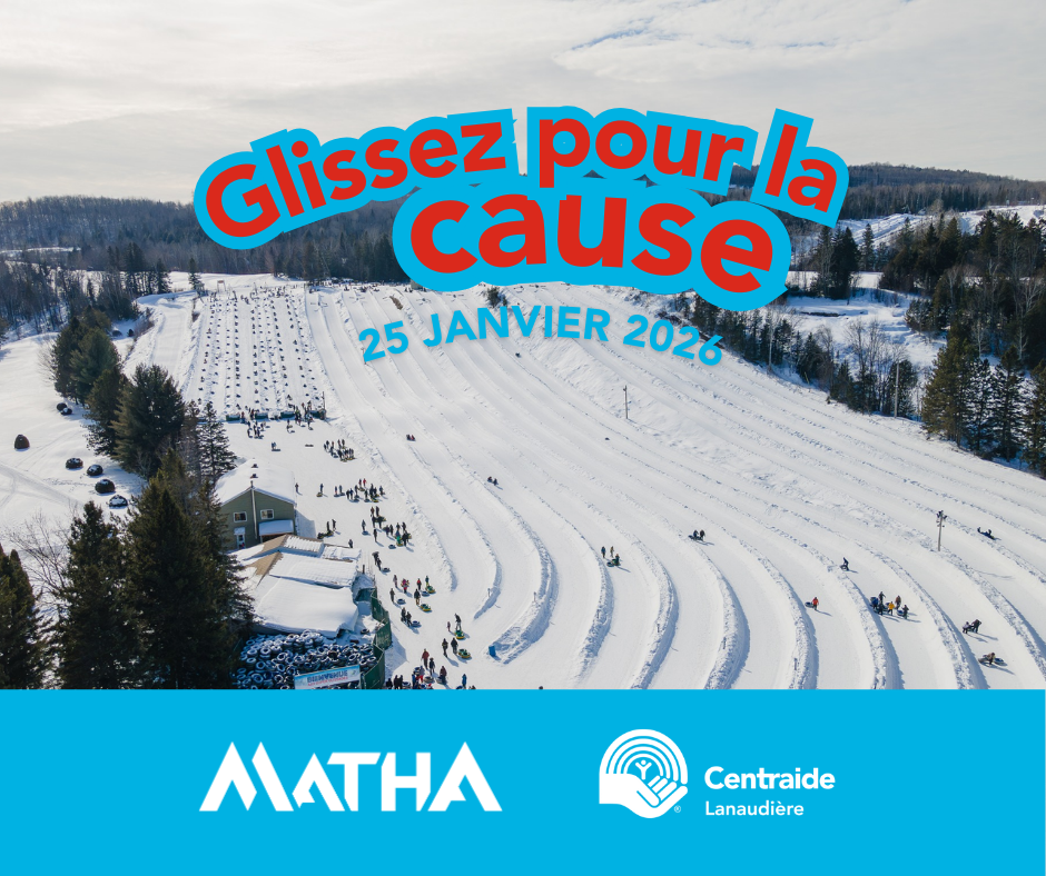 Glissez pour la cause aux super glissades de Matha