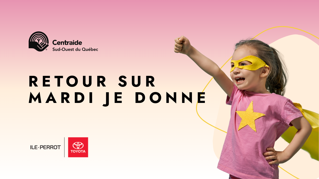 Lire la suite à propos de l’article Mardi Je Donne : une mobilisation forte grâce à la générosité de la communauté et au jumelage offert par Île-Perrot Toyota 